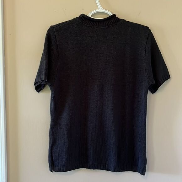 Womens’ Bobby Brooks Short Sleeve Sweater Size L - Picture 3 of 4